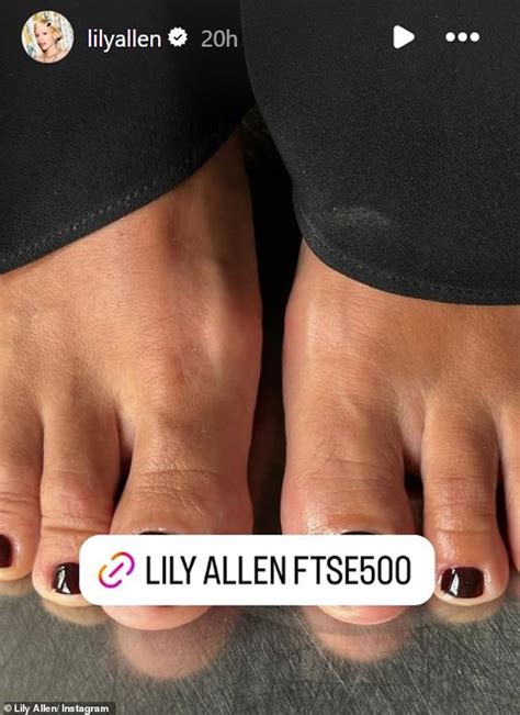 only fan piedi|Lily Allen now makes more from feet pics than from。